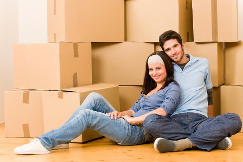 A tidy household storage unit serving families in Tooting